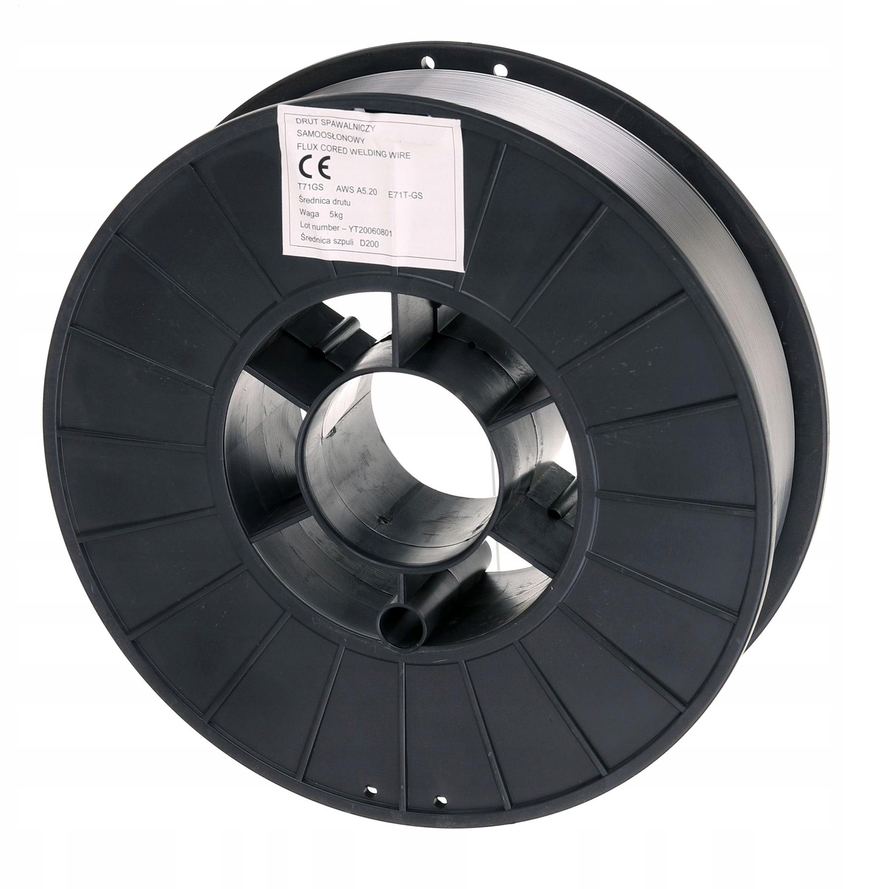 Drut samoosłonowy spawalniczy 5Kg 1,0 bez gazu Stan opakowania oryginalne