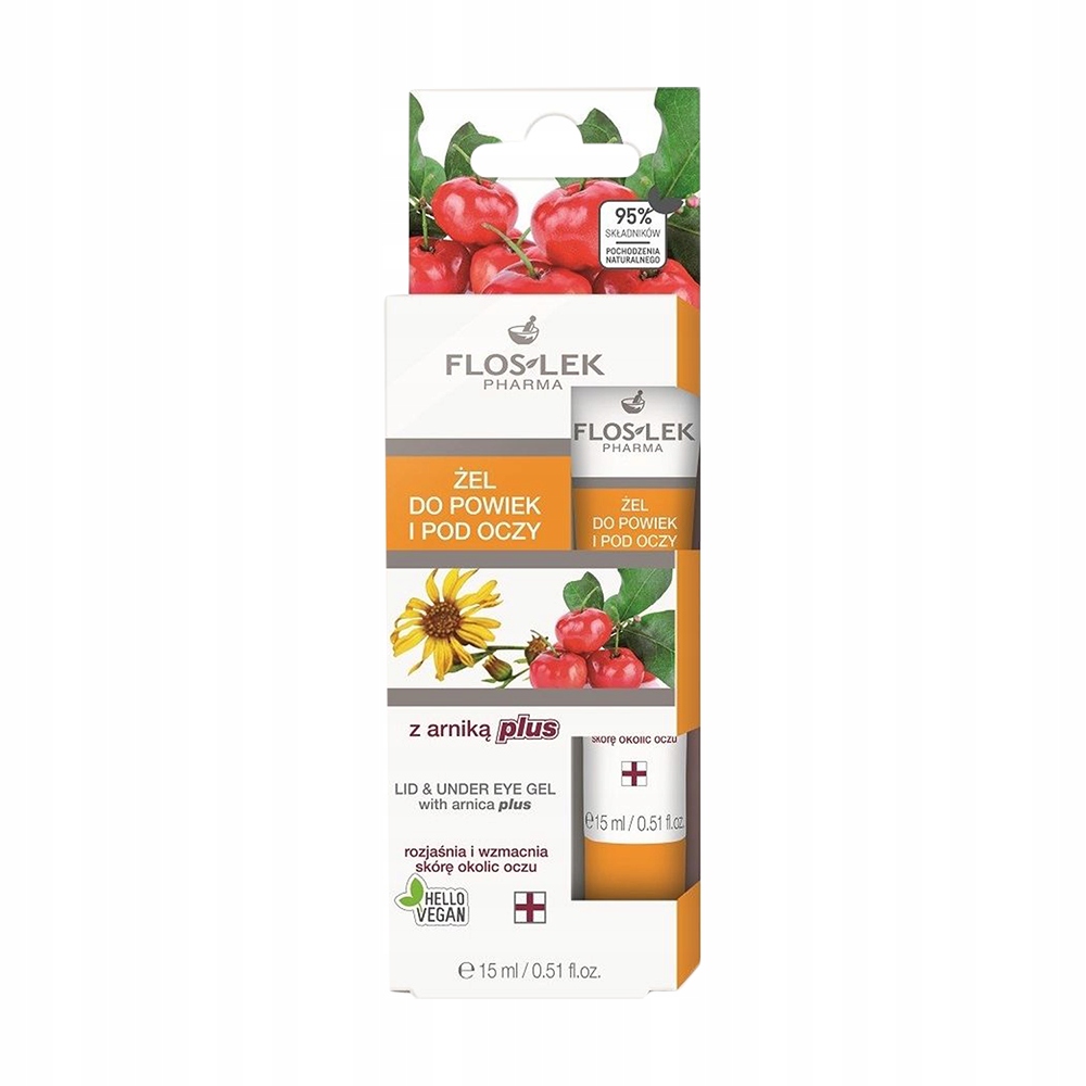 

Flos-lek Żel do powiek i pod oczy z arniką 15 ml