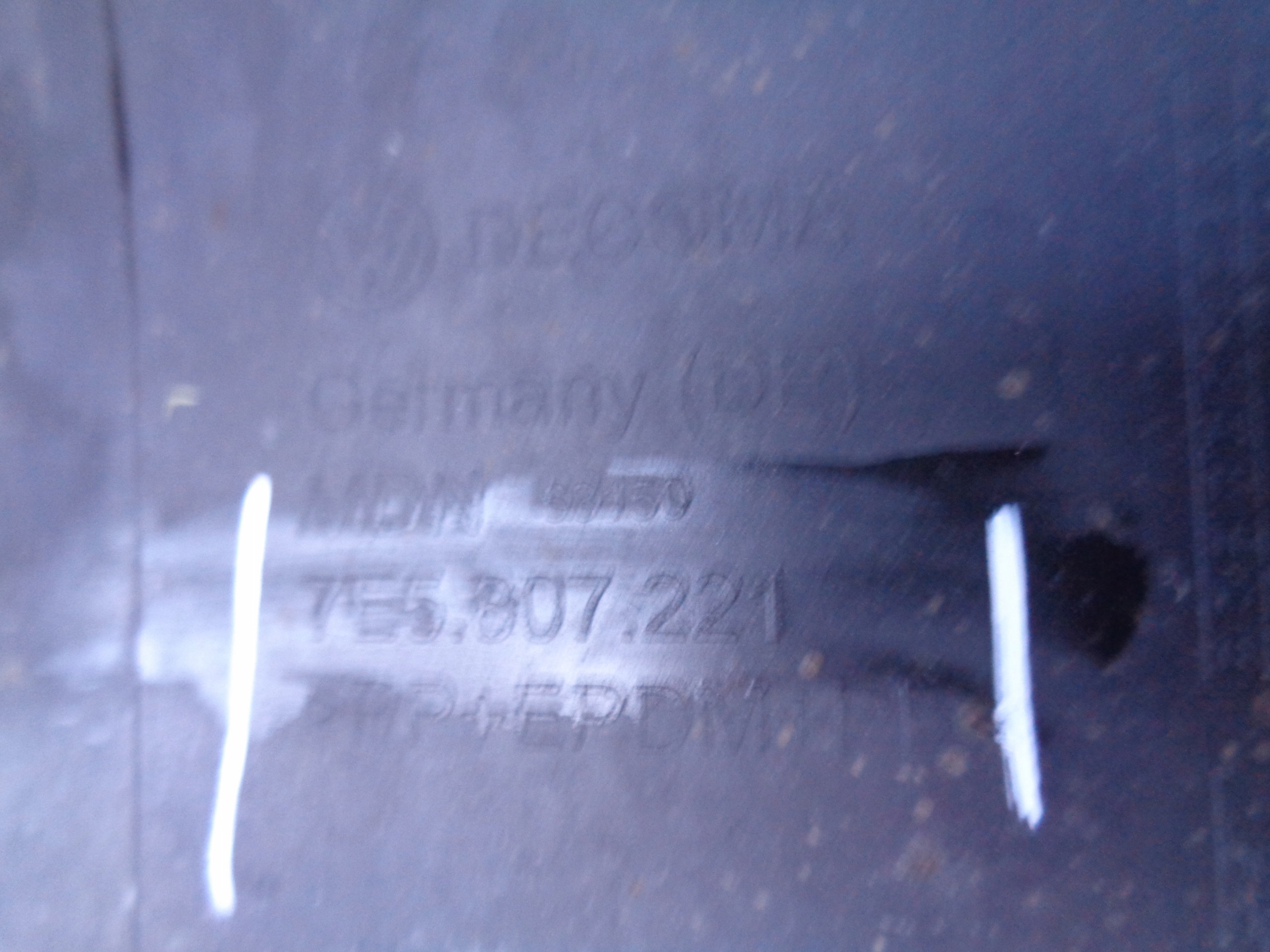 FRONTSTOSSSTANGE VW T5 7E0 7E 09-15 LIFT NR 40227