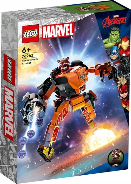 Lego 76243 Marvel Mechanické Brnění Rocketa