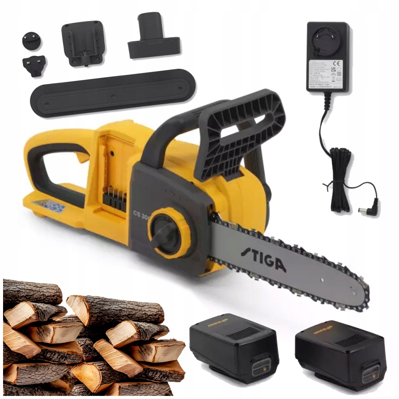 Pilarka Akumulatorowa Stiga Cs 300E 12" Zestaw Ladowarka Akumulator