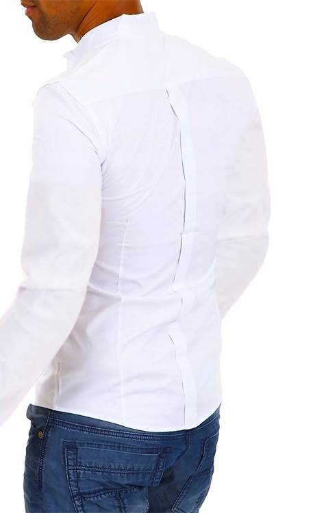 Koszula Męska Elegancka Wesele Ślub Prezent Komunia Rozmiar 4XL