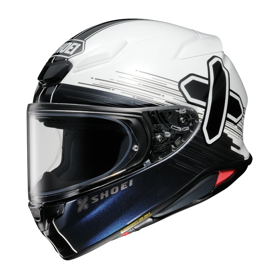 Integrovaná Motocyklová Prilba Shoei NXR2 Ideograph TC-6 White Pinlock veľ. M
