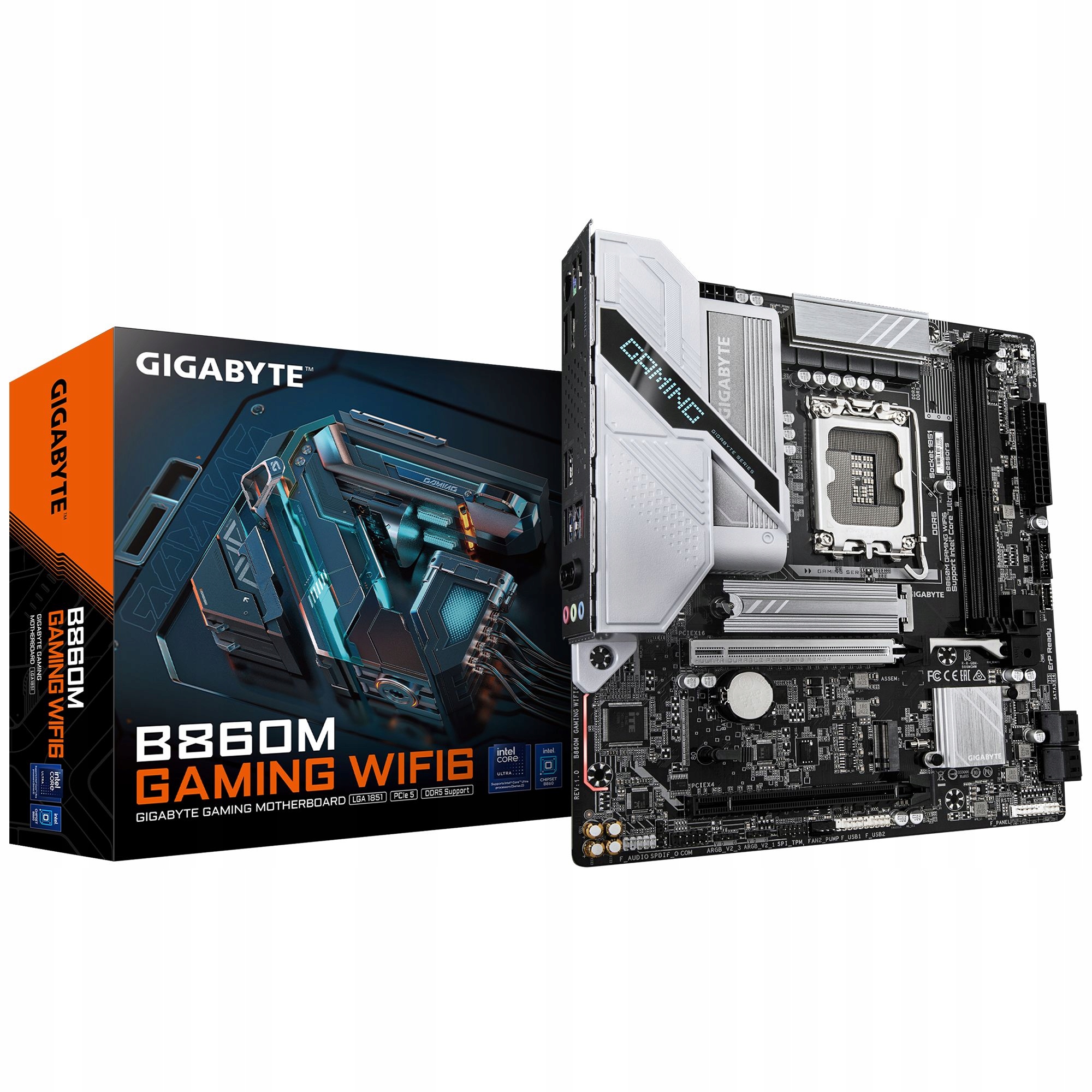 Základná doska Micro Atx Gigabyte B860 Gaming WIFI6