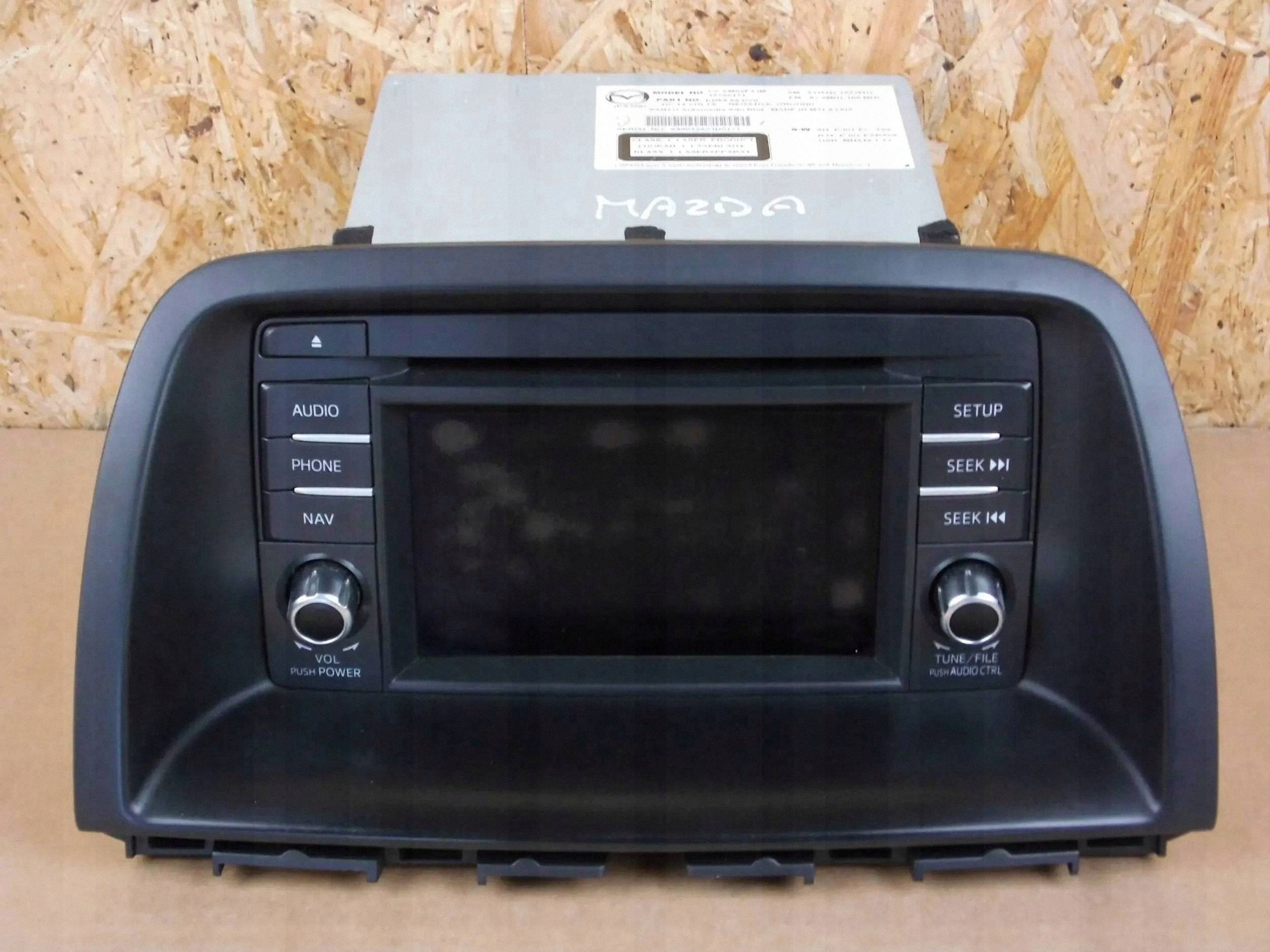 Mazda CX-5 CX5 and KE 2013-2015 radio navigation KR85 66 DV0