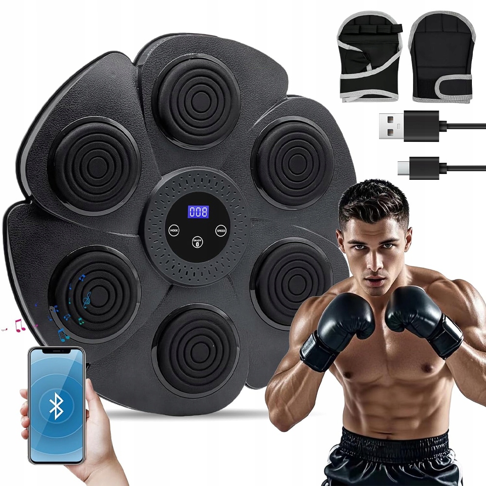 Bluetooth Muzyka Elektroniczna Tarcza Bokserska Z Łącznością Bluetooth