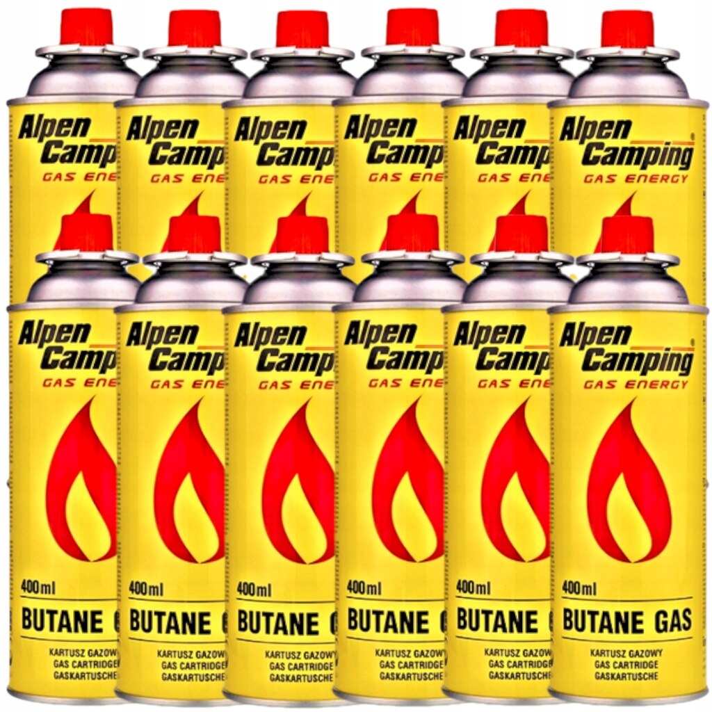 KARTUSZ GAZOWY ALPEN CAMPING NABÓJ x12