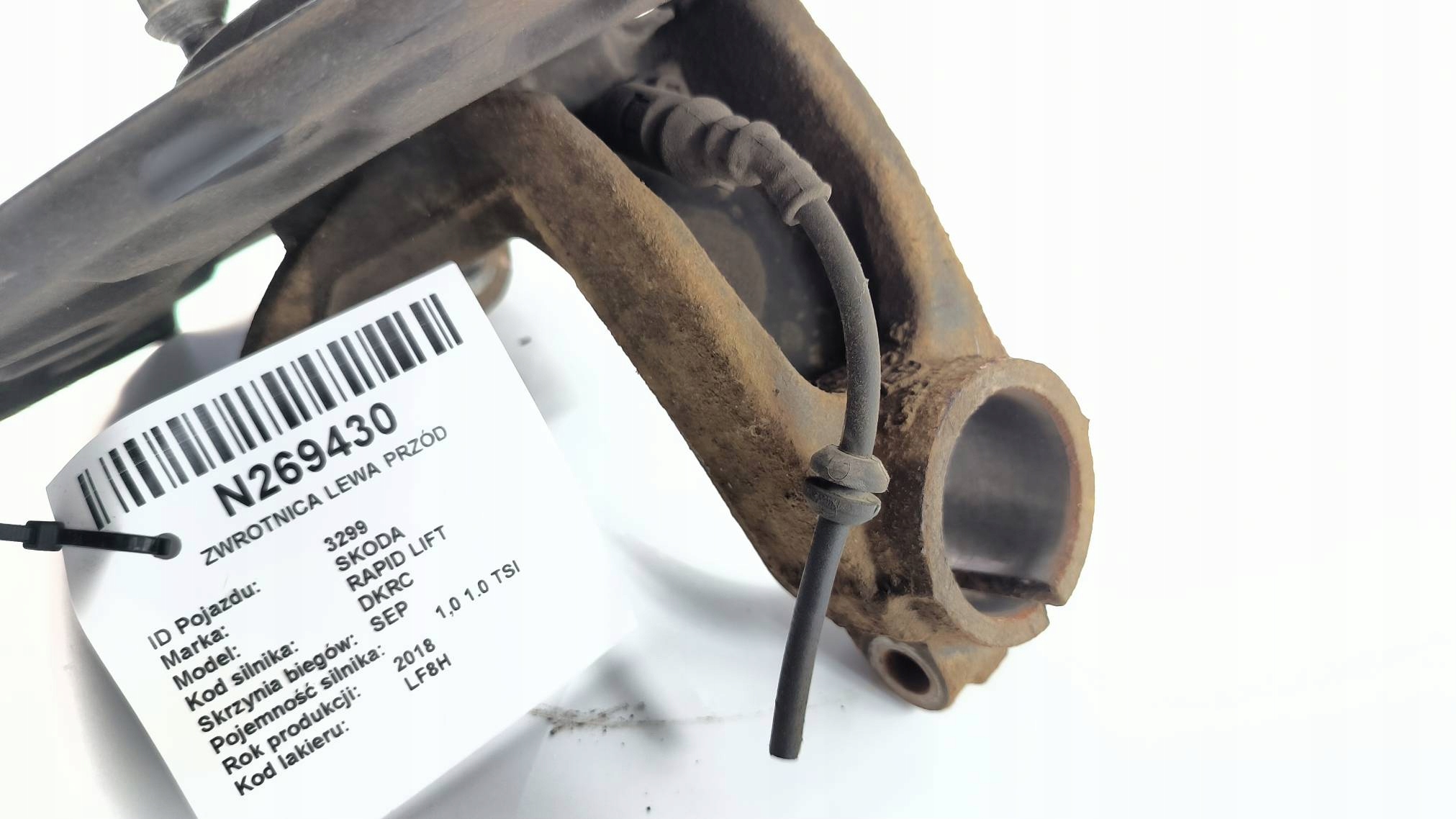 swing left front SKODA RAPID LIFT