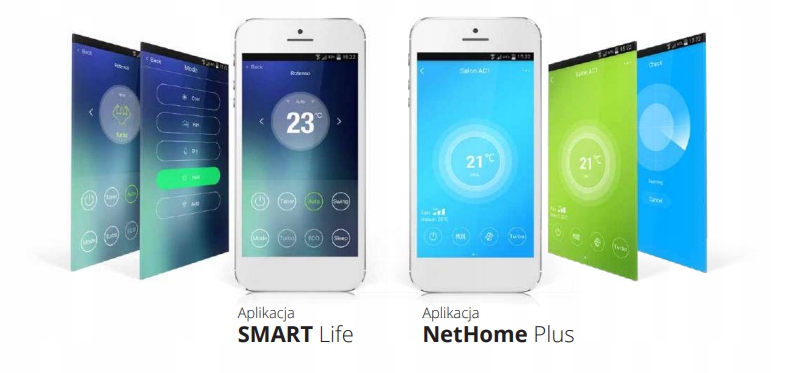 Modem SMART WIFI RAC Rotenso Moc chłodzenia 0 W