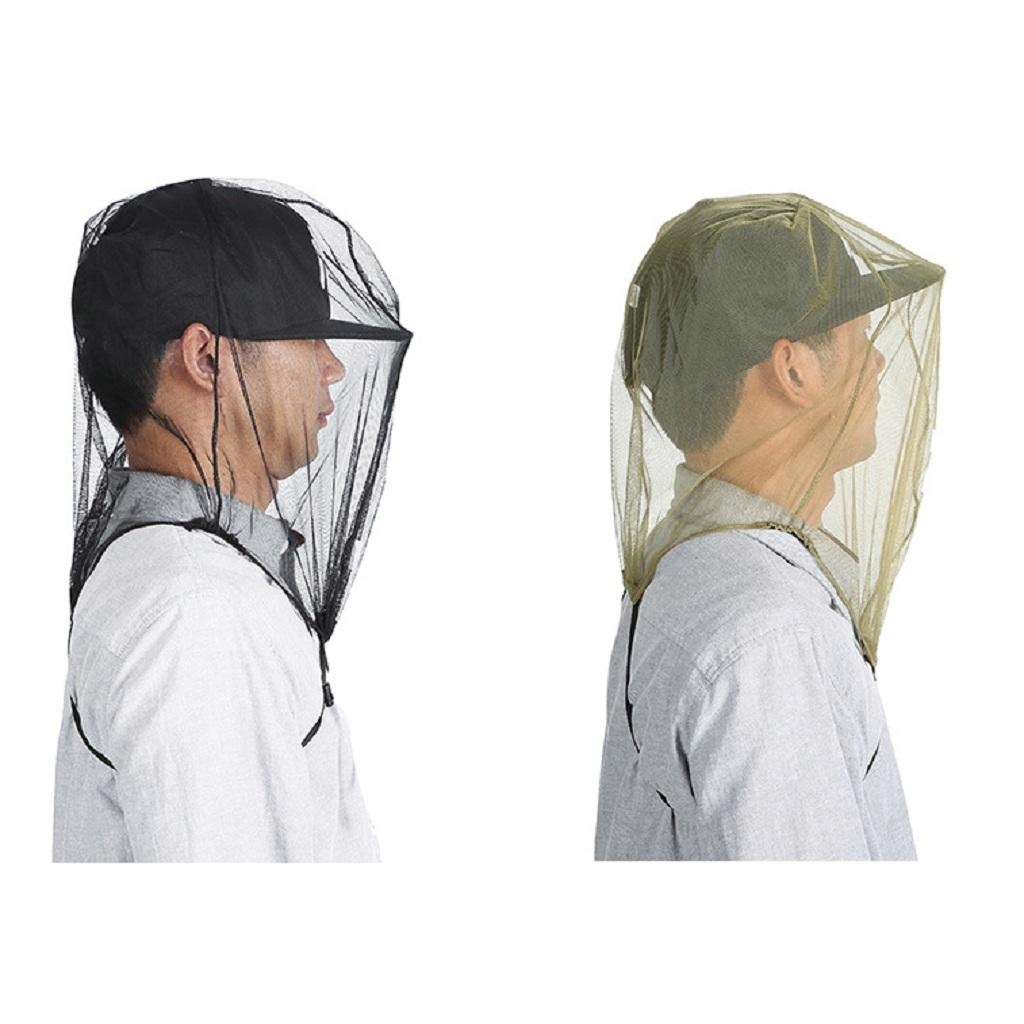 Insect Prevent Mesh Mask Hat Wysokość 3 cm