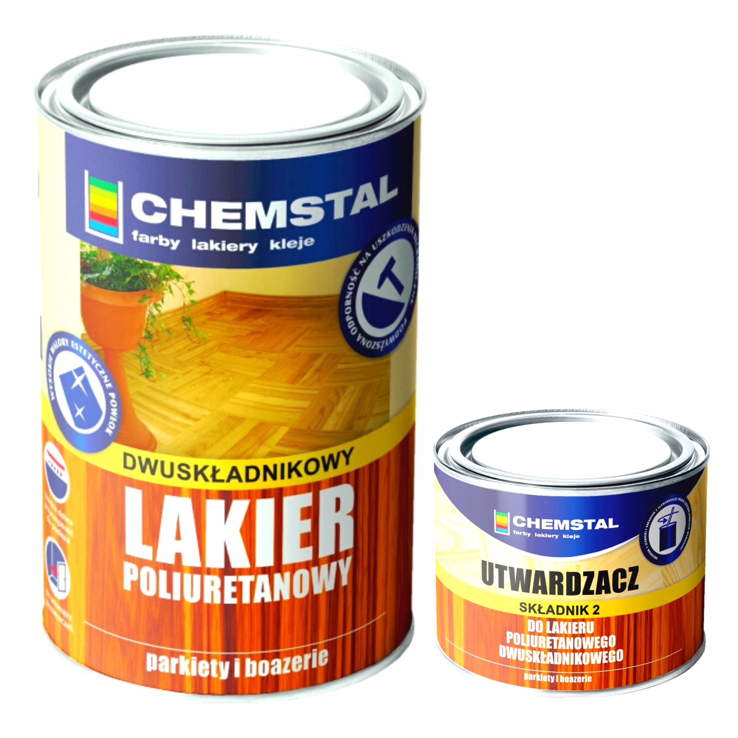 

Lakier dwuskładnikowy 1L Połysk Chemstal podłogowy