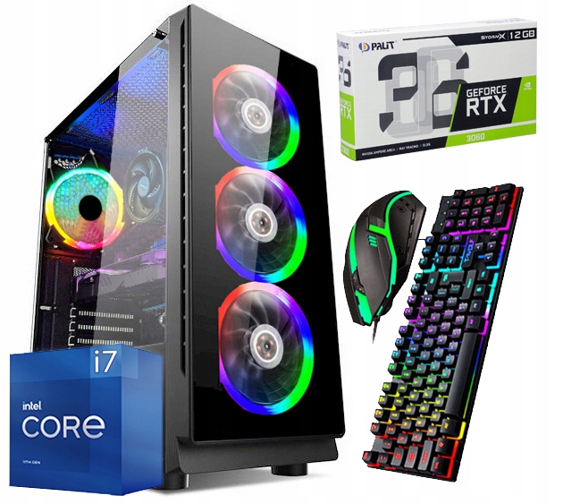 Pc Pre Hry i7 16GB DDR4 SSD512GB RTX3060 WIN11