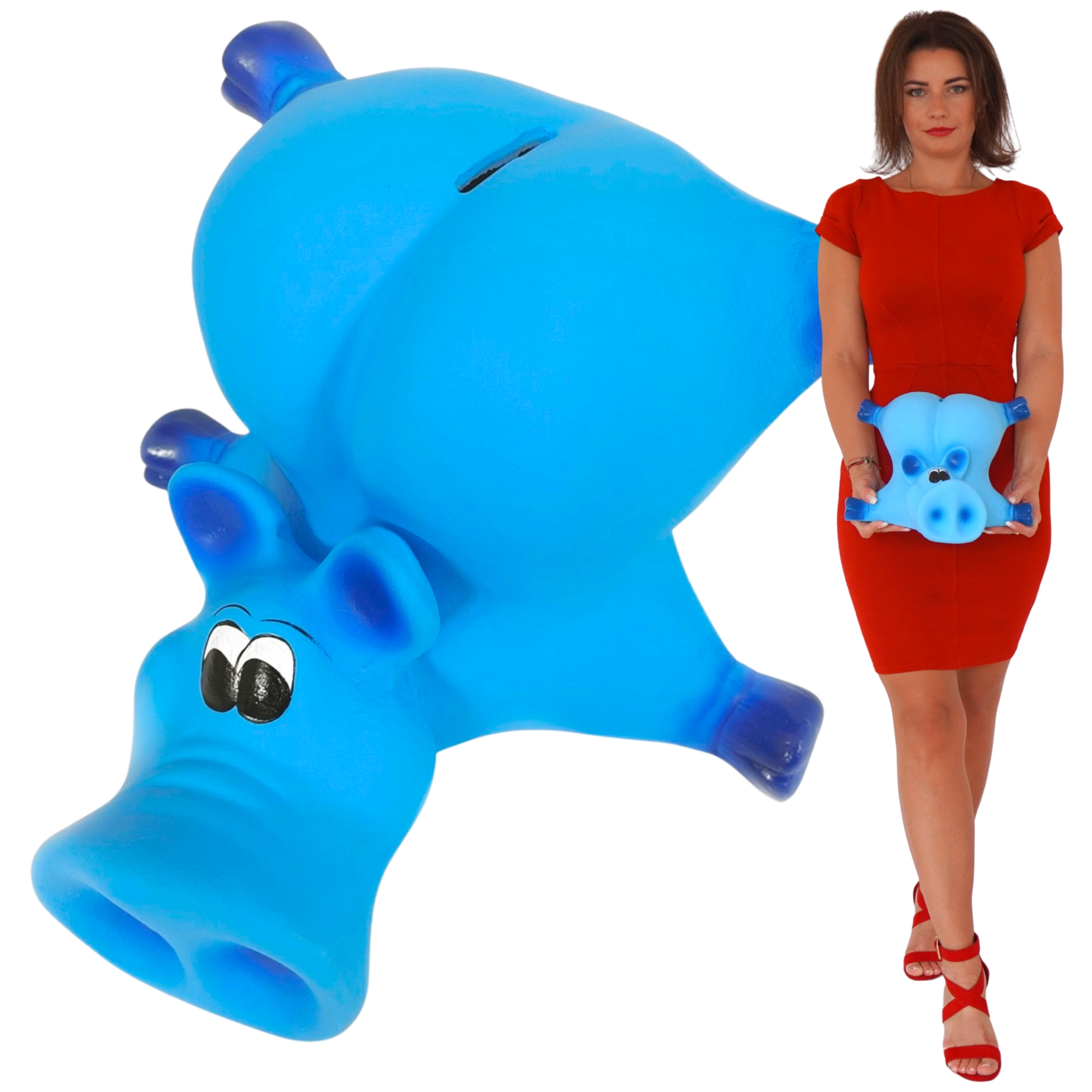 Pokladnička dárek pro chlapce dívky dospělé velké XXL k rozbití