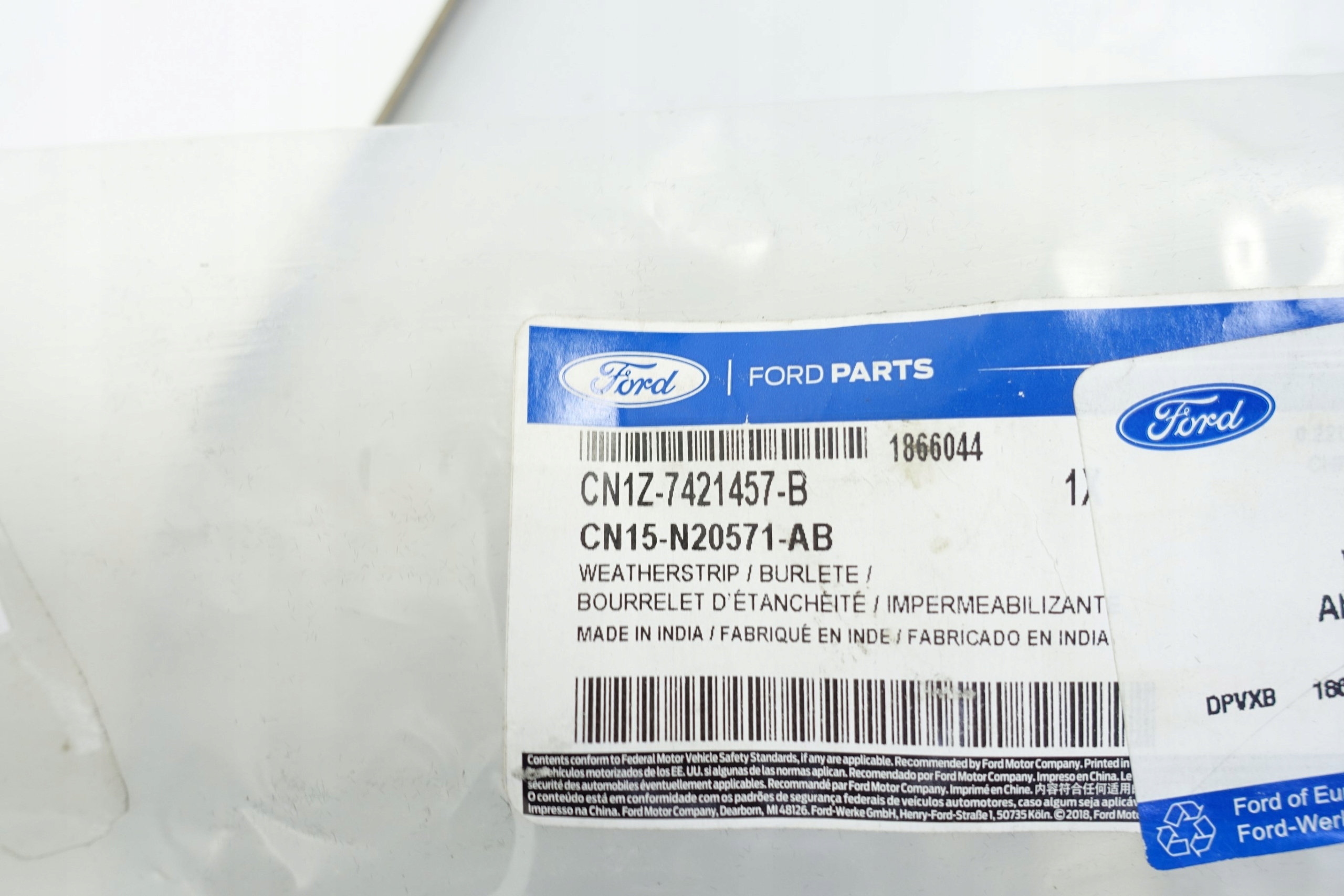 Dichtsatz untere Fenster links FORD ECOSPORT CN1Z