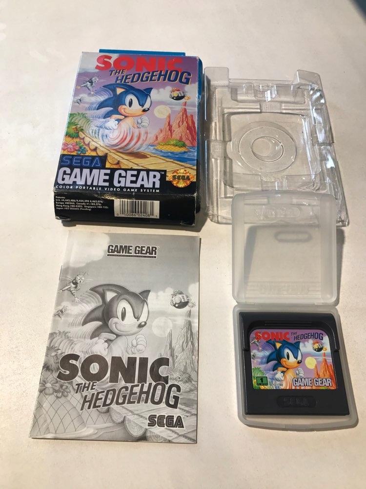 SONIC THE HEDGEHOD SEGA GAME GEAR Platforma Sega Game Gear, Master System