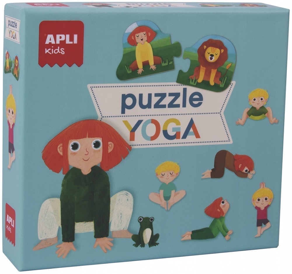 

Yoga puzzle duo tekturowe Expressions Apli Kids 3+