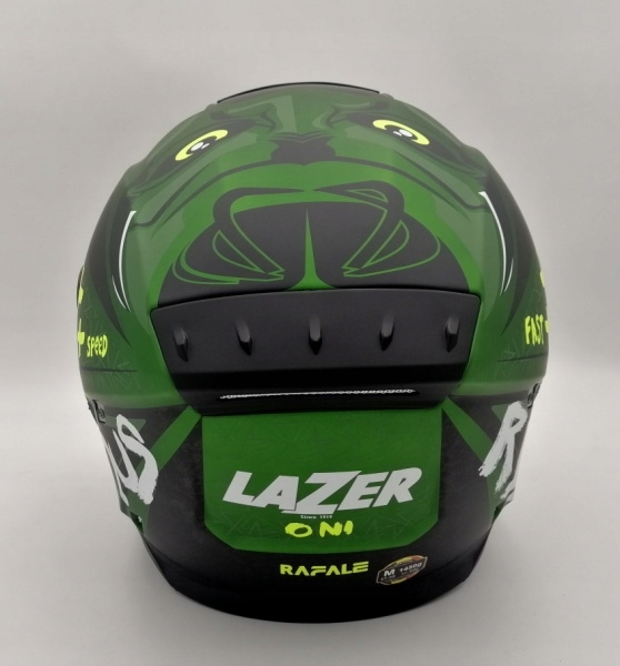 Kask Motocyklowy LAZER RAFALE Oni Zielony (kol. Zi Rozmiar XS