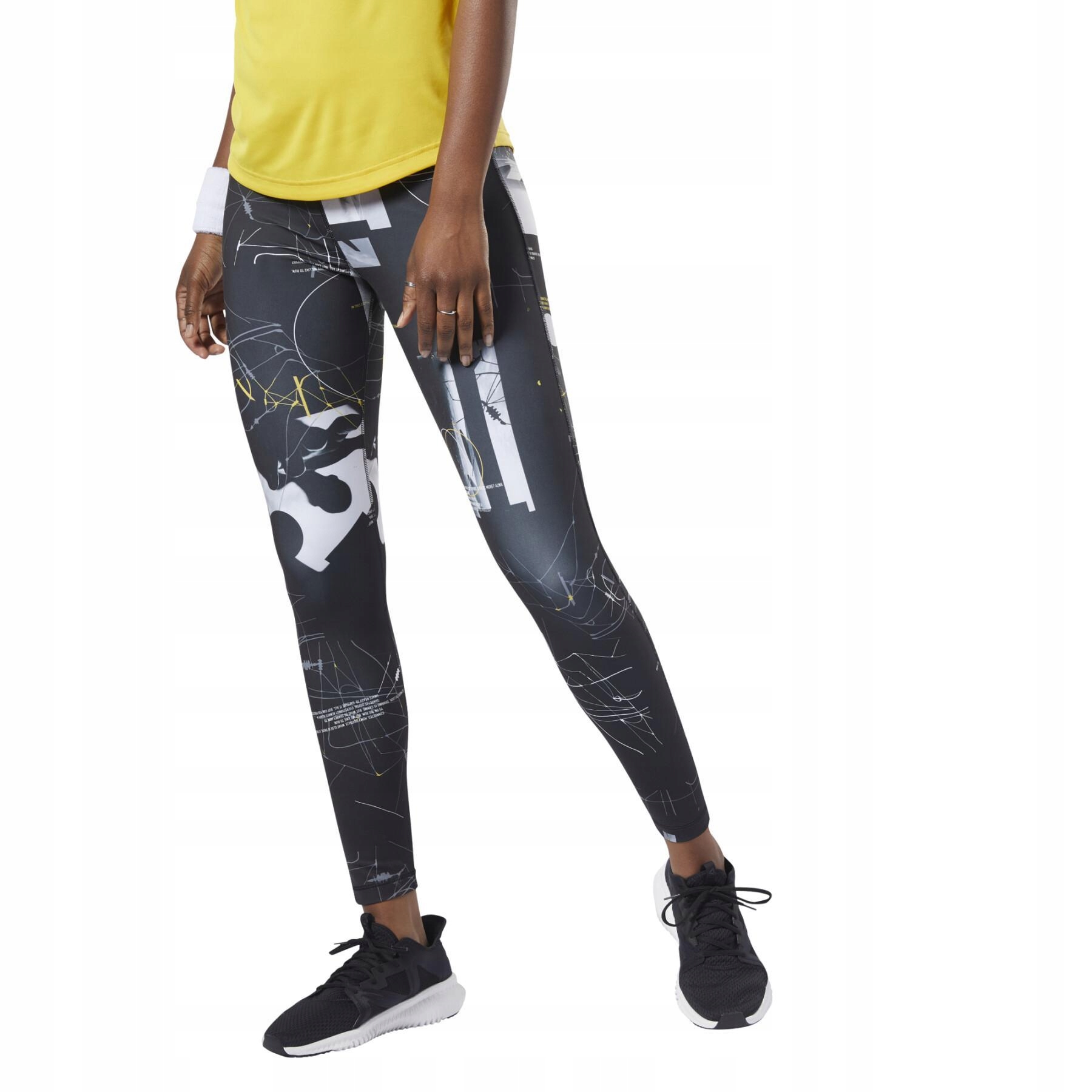 Legginsy Reebok Wor Aop DY8097231
