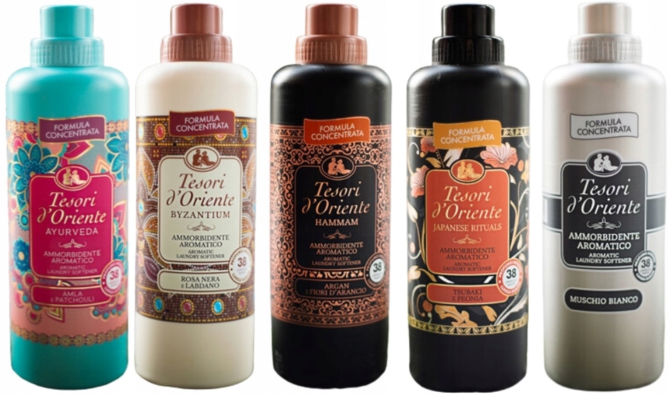 Levně Tesori d'Oriente Sada 5 x italský tekutá aviváž 760 ml Abhjm