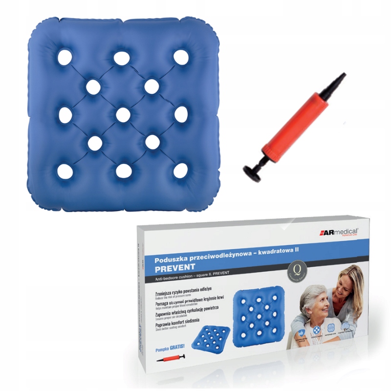 

Poduszka do siedzenia Przeciwodleżynowa Kwadrat