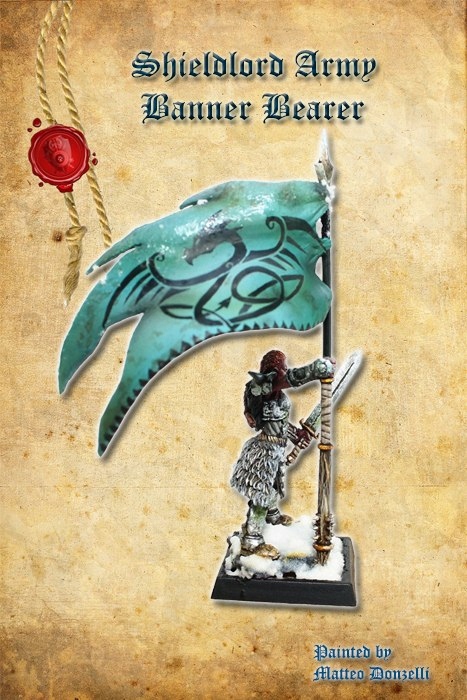 Shieldlord Army Banner Bearer - 1 szt. System Inne systemy