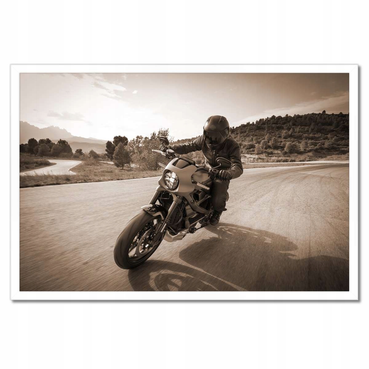 Plakáty v rámu 60x40 Harley Davidson Motocykl