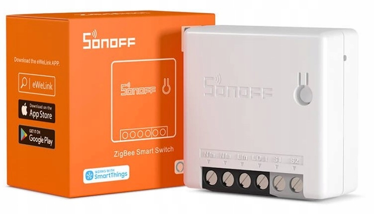 

Sonoff Włącznik Przekaźnik Dopuszkowy ZigBee 3.0