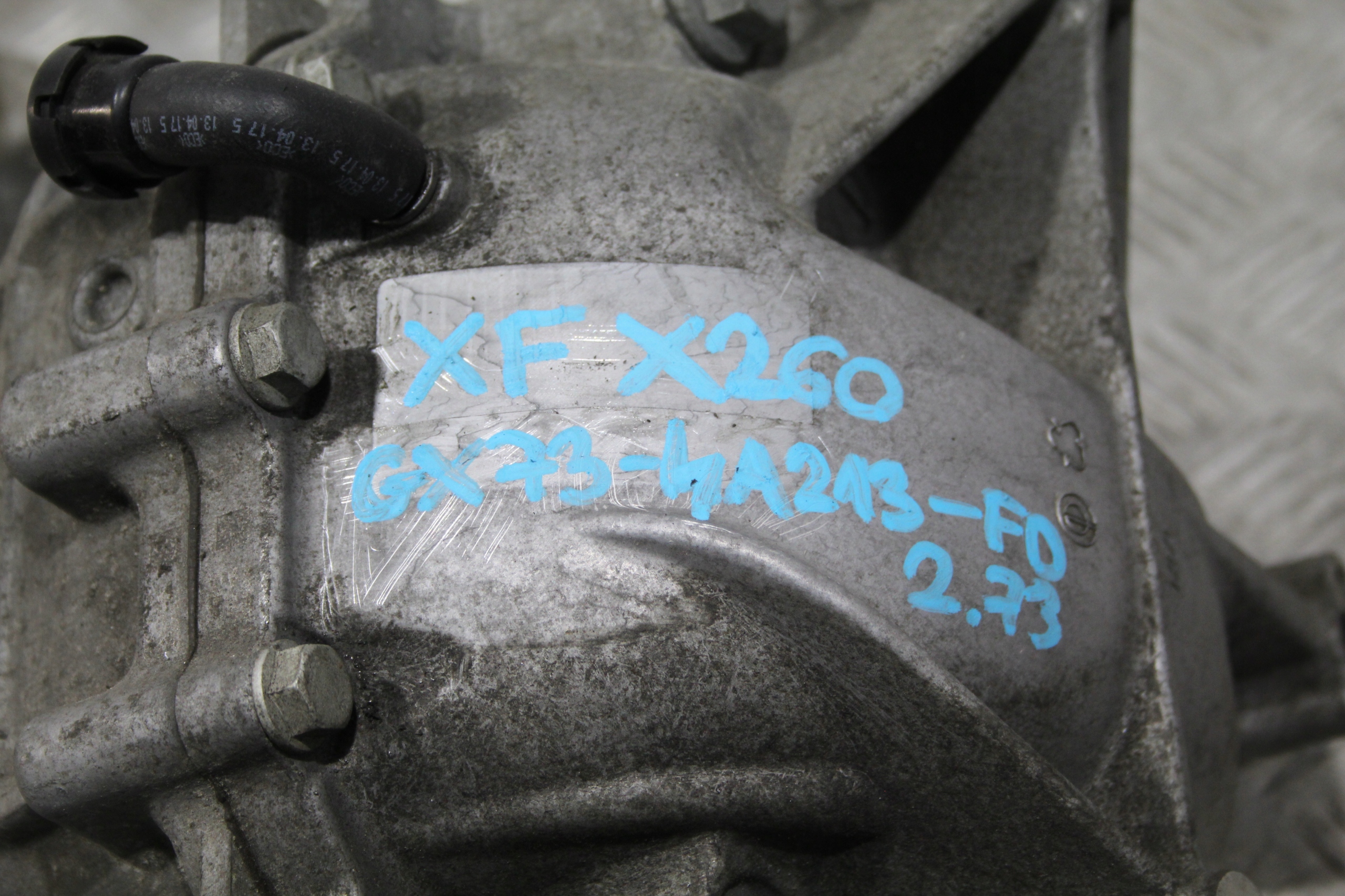 differential diff PRZELOZENIE 2,73 JAGUAR XF II X260