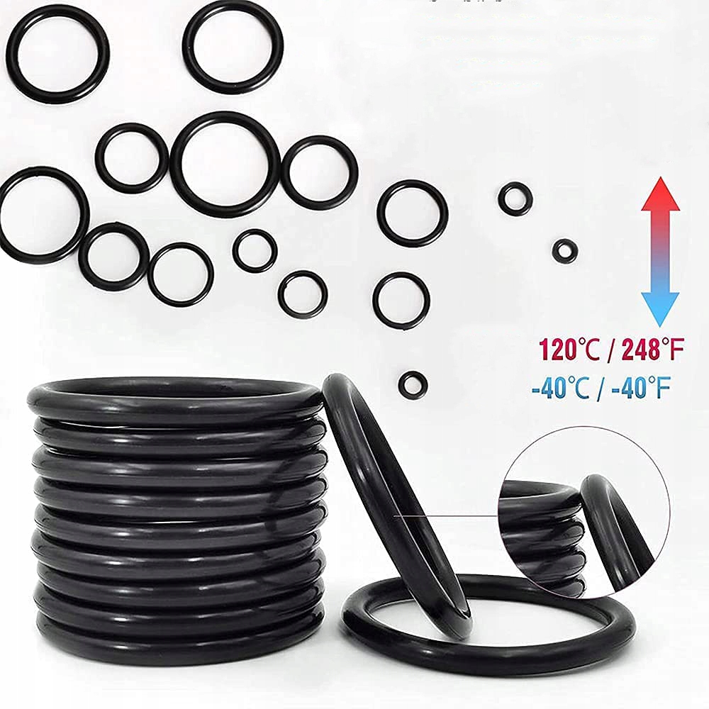 ORINGI USZCZELKI RÓŻNE WIELKOŚCI ZESTAW 740 SZT + KASETKA ORGANIZER Marka inna