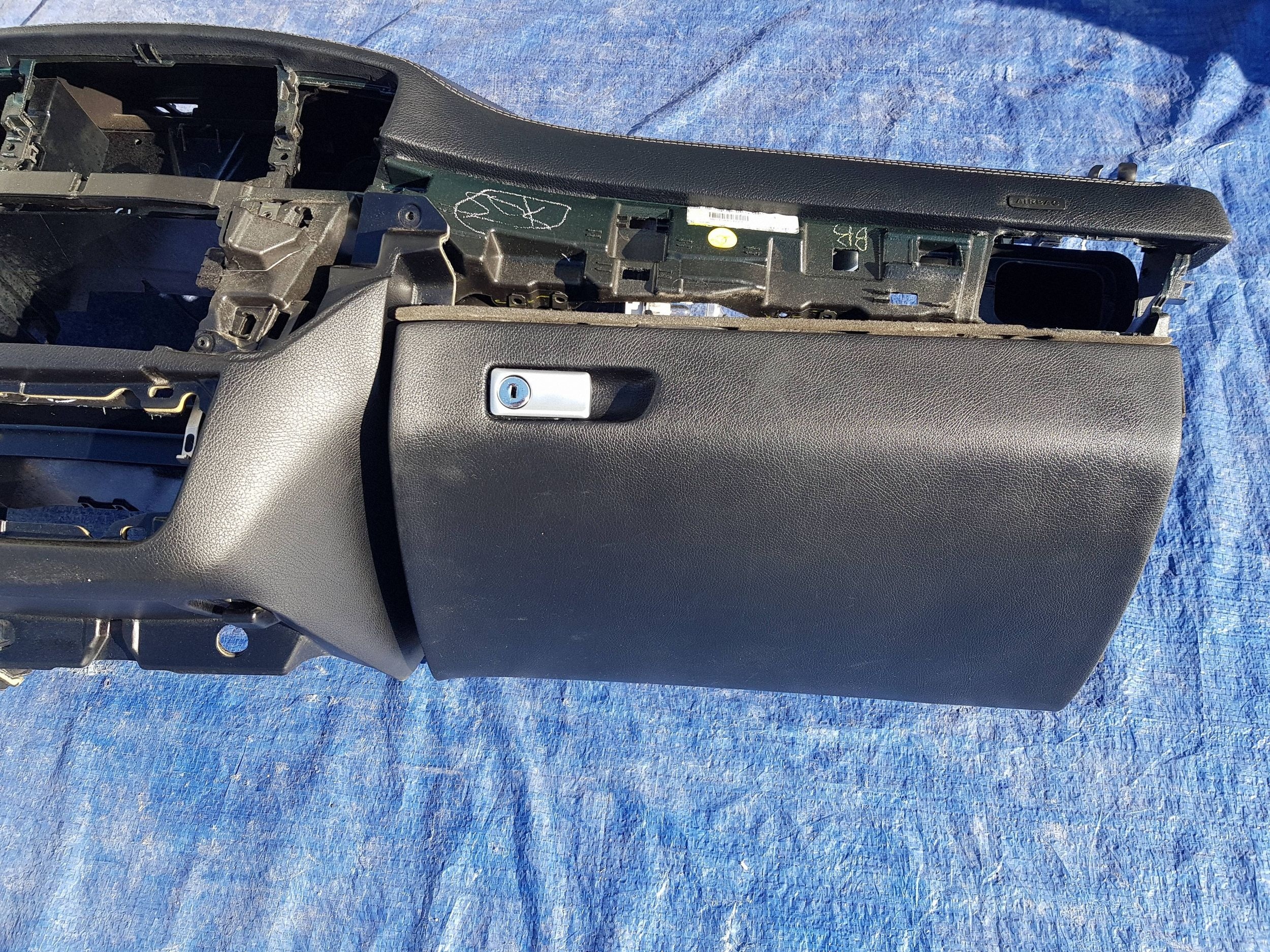 dashboard instrument panel cockpit Mercedes GL X166 leather leather EUROPA EU