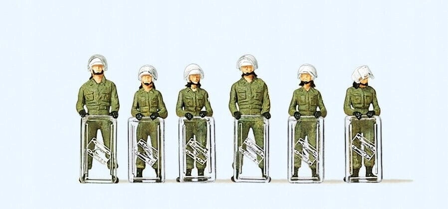 Preiser 10395 Policisté v akci