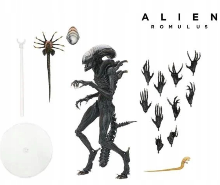 Pohyblivá figurka 21 cm Alien: Romulus Ultimate Scorched Xenomorph Neca Orig.