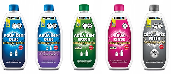 PŁYN DO TOALET TURYSTYCZNYCH THETFORD AQUA RINSE Cechy dodatkowe brak