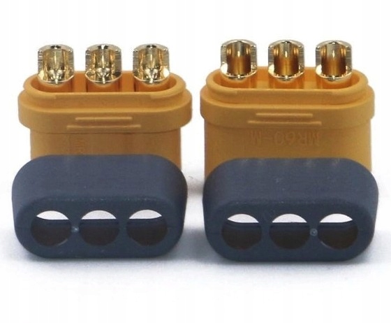 Złącze MR60-M Konektor Amass wtyk gniazdo złącze z osłonami do połą