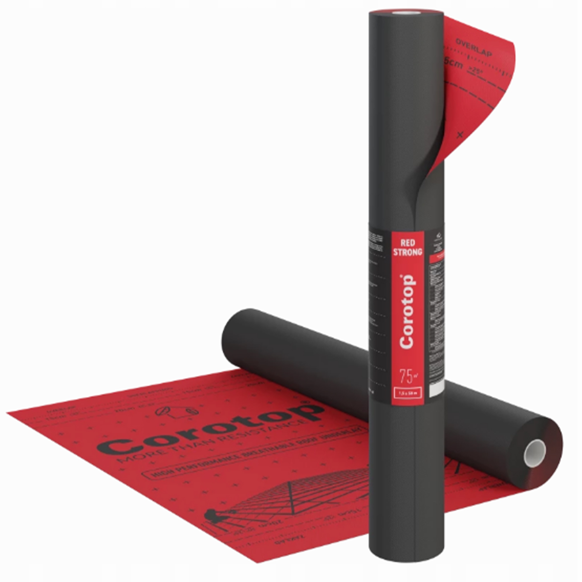 Membrána střešní Corotop Red Strong 180 g/m2 – 20 m (30 m2)