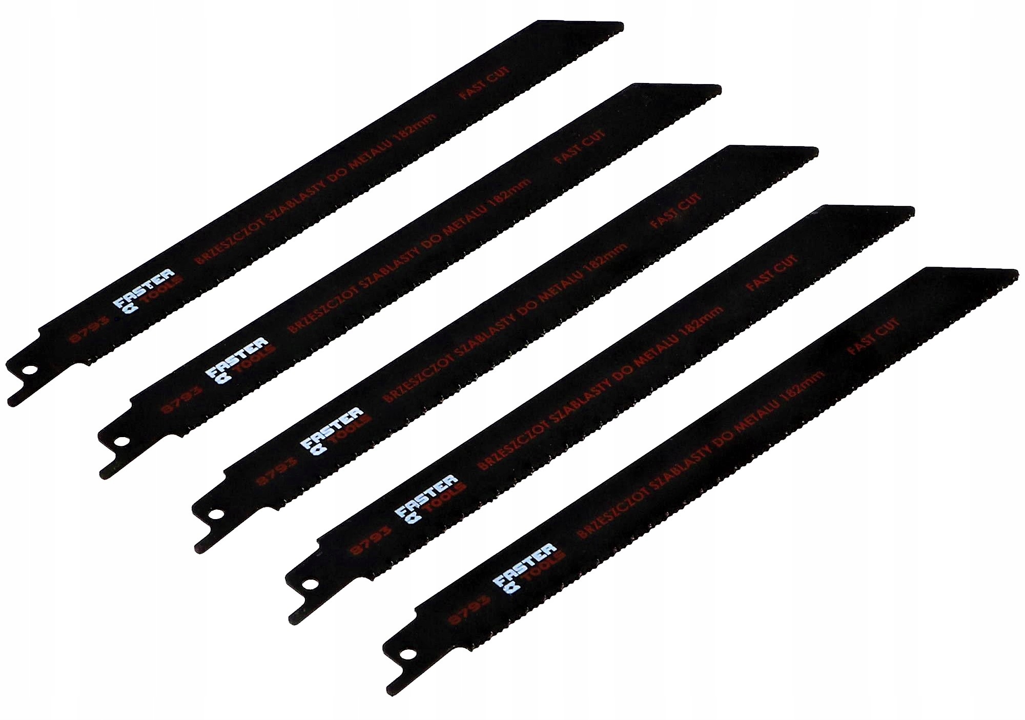 

Brzeszczot Do Szablastej Noże Do Metalu 200MM 5szt