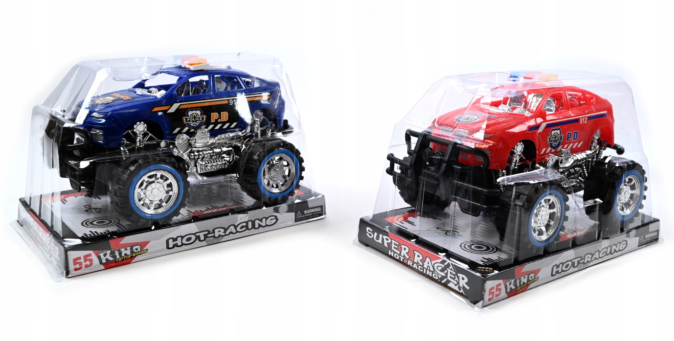 AUTO POLICYJNE RADIOWÓZ SAMOCHÓD TERENOWY MONSTER TRUCK RÓŻNE KOLORY Rodzaj pojazdu terenowy