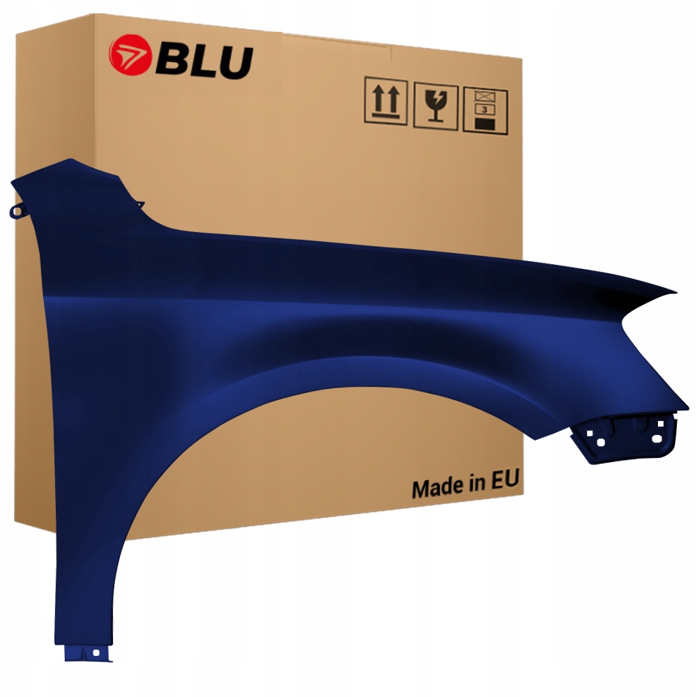 Blu Blatník Vw Passat B7 LH5X pravý modrý 10-14 přední pozink