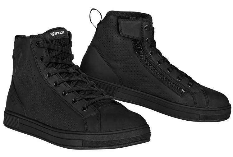 Motocyklové tenisky Seca Kent II – nubuková koža, ochrana, komfort veľ.40