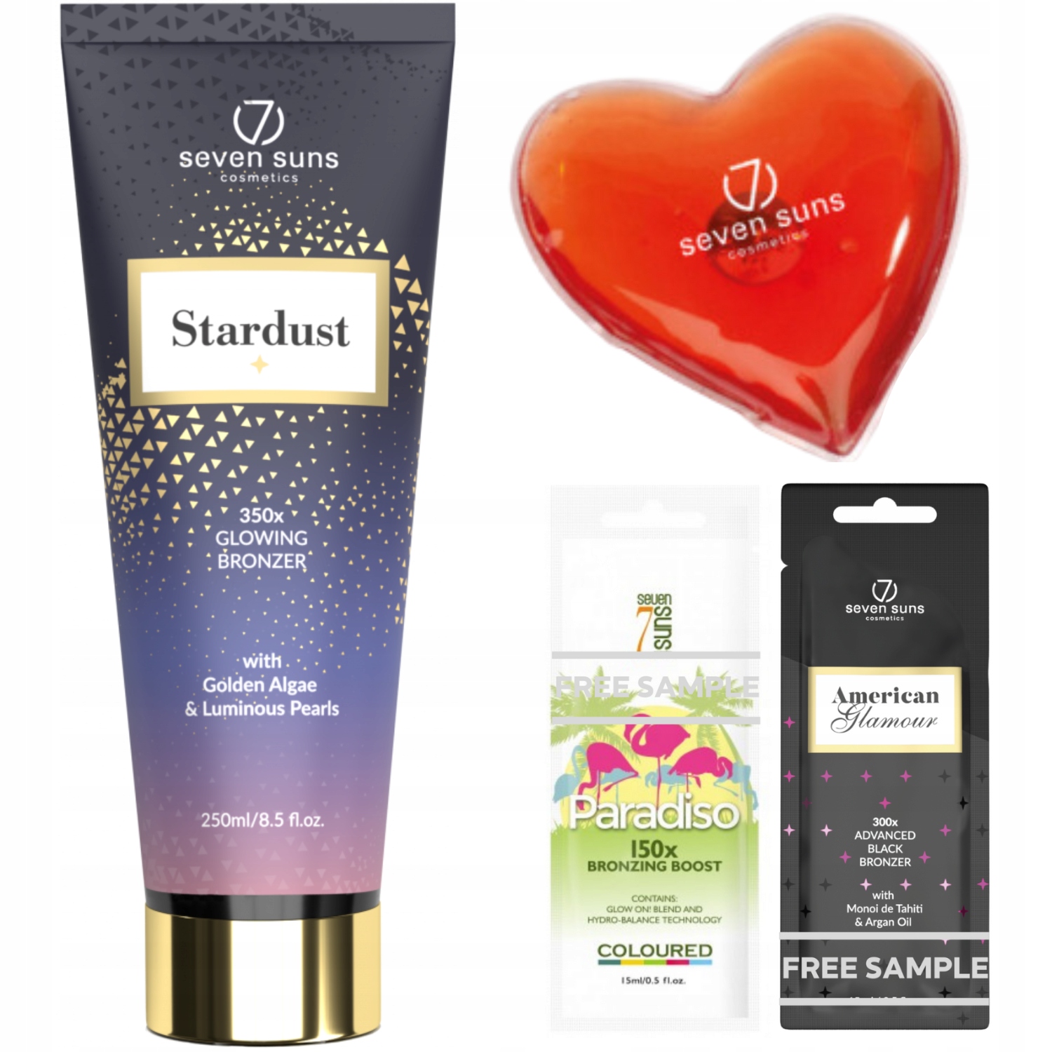 7suns Stardust Bronzer Rozjasňující 250 ml