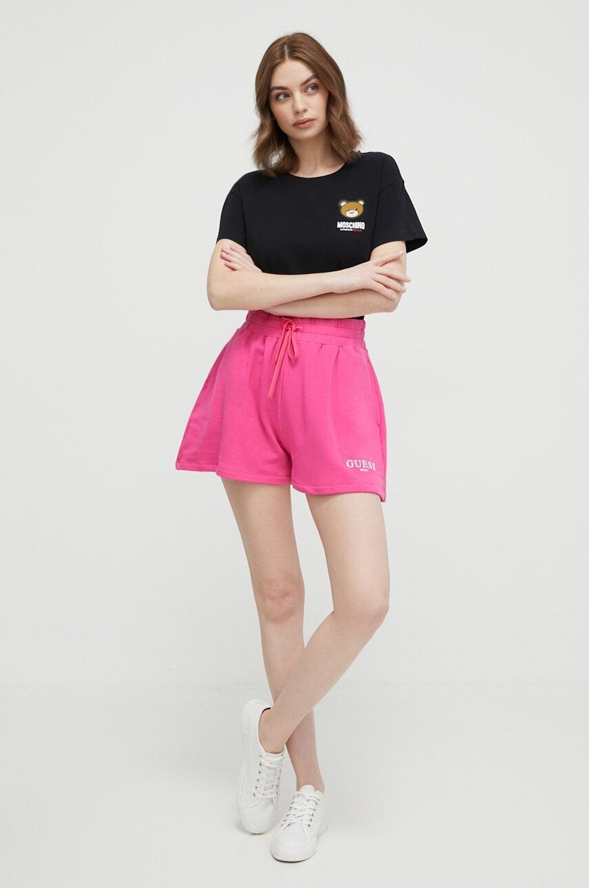 Dámské šortky Guess short light fleece