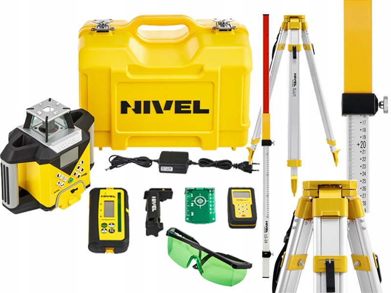 Niwelator laserowy Nivel System NL720G ZESTAW