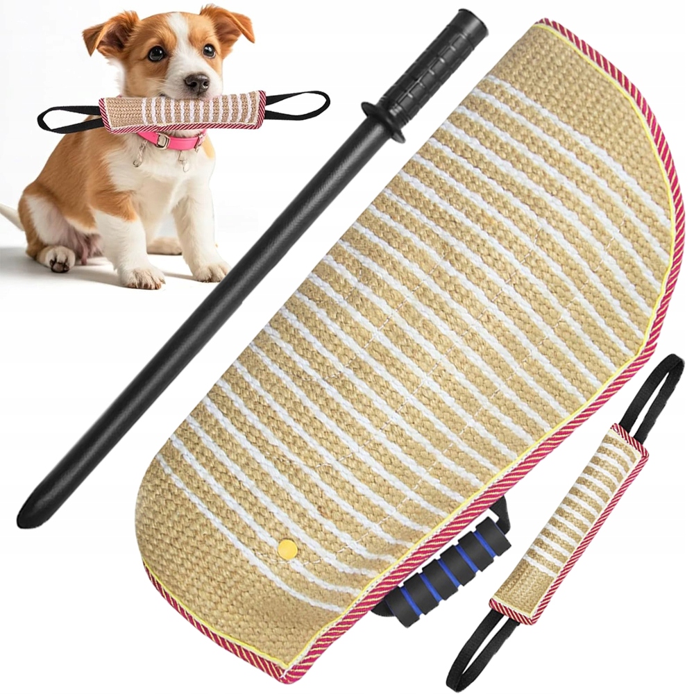 Rukáv Pro Trénink Kousání Pro Psa S Bičem A Žvýkacím Polštářkem Sada