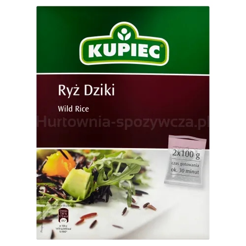 Levně Kupiec Rýže divoká 2 x 100 g