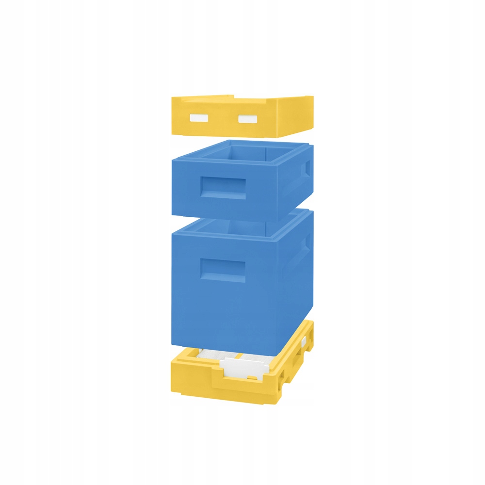 6-rámový odkladací úľ Wielkopolski štandard polokorpus BRCtech