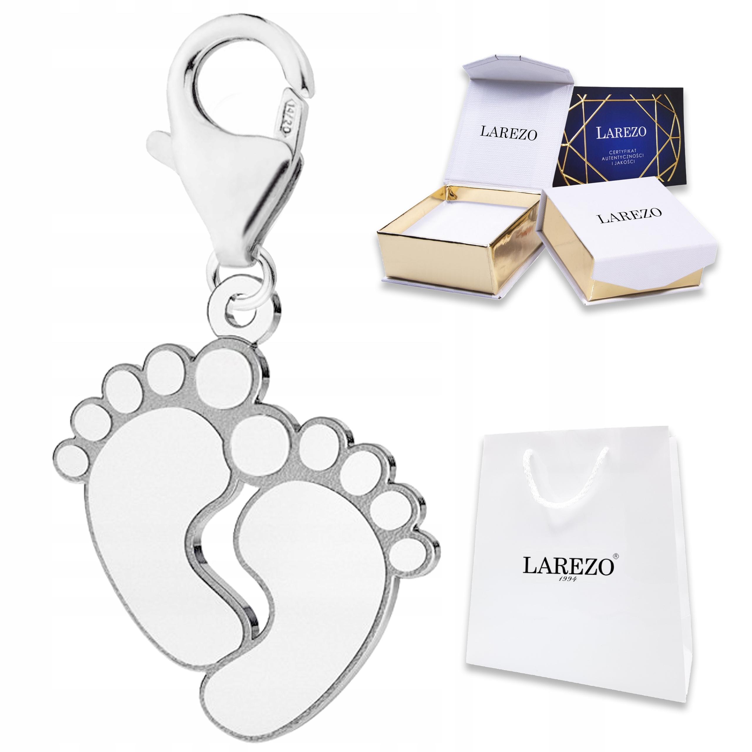 Stříbrný závěsný přívěsek pro dětské nohy a nohy, miminko, rodina 925