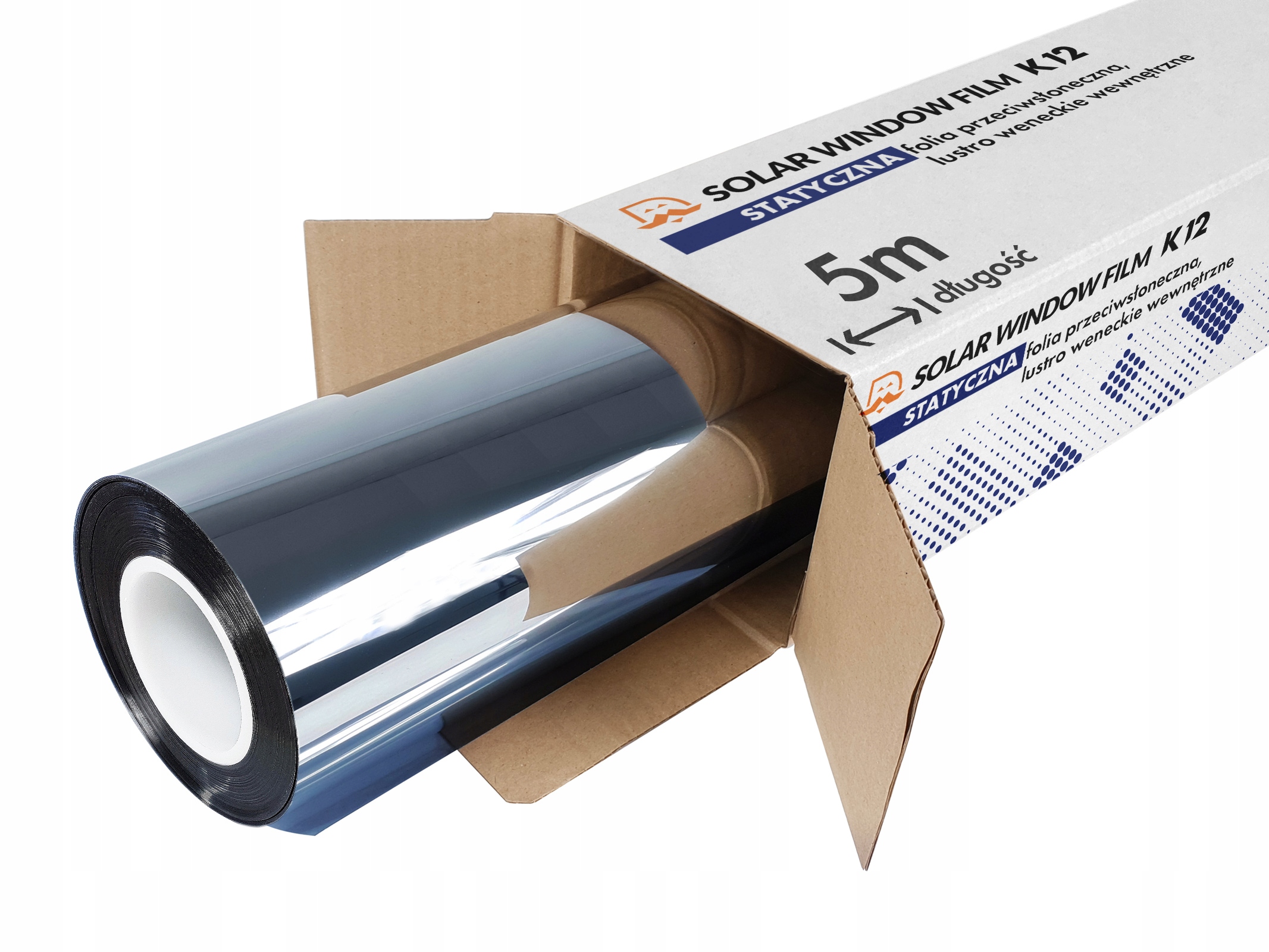 Statická fólia Vnútorné benátske zrkadlo na okná a sklá Rolka 75x500 cm Diy