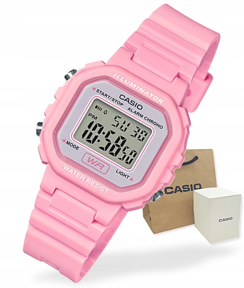 Sportovní dětské hodinky Casio LA-20WH krabička s kabelkou Gravírování bonus