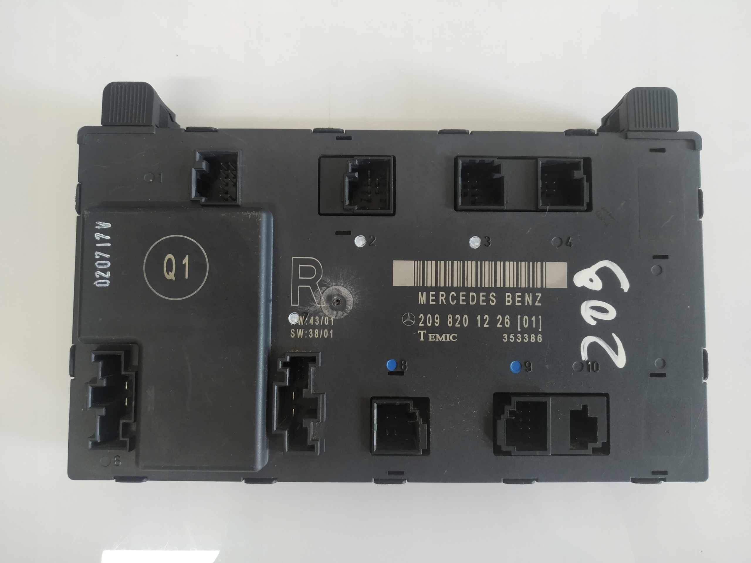 MERCEDES W209 CLK MODUL DRZWI PRAWYCH 2098201226