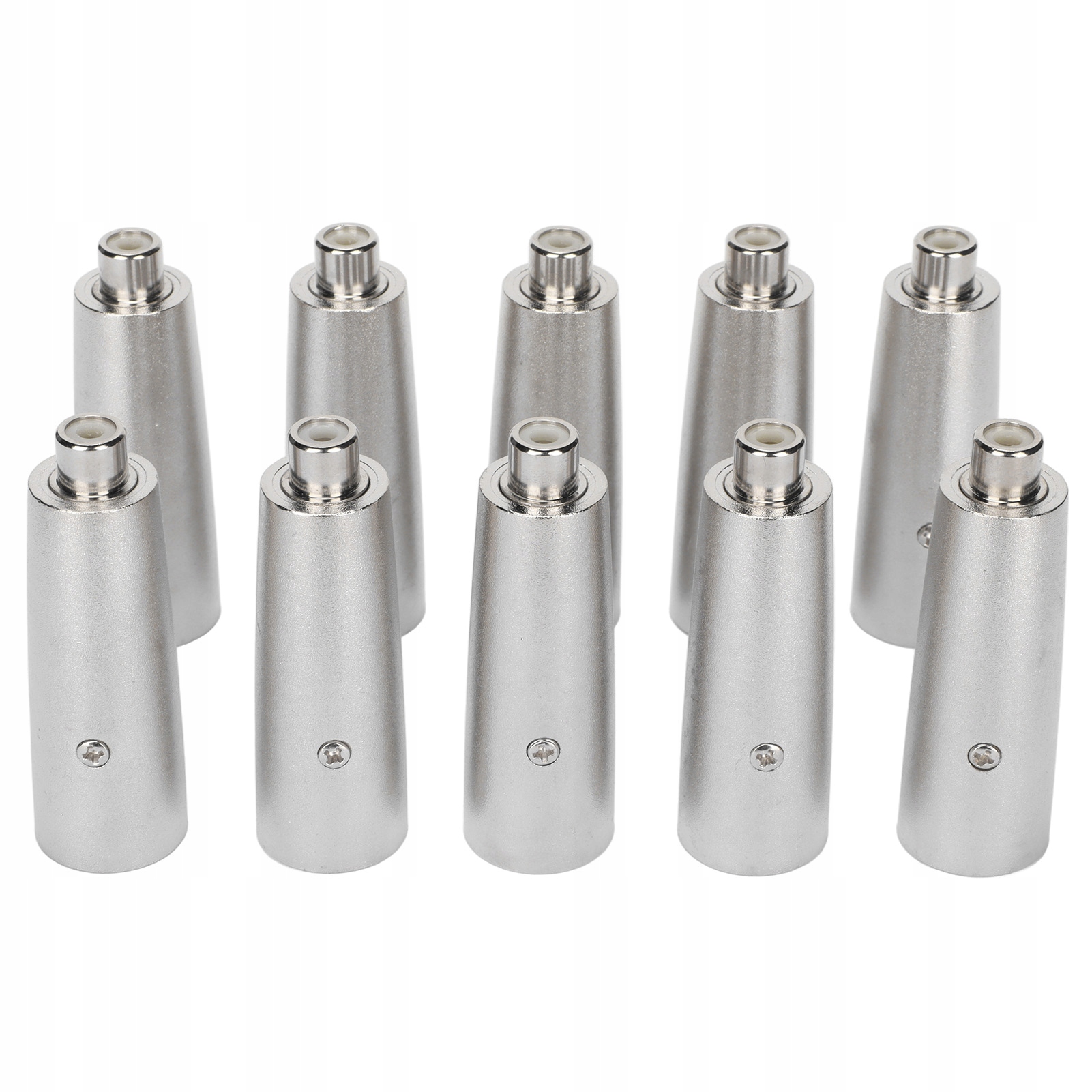 Adapter RCA na XLR, żeński na męski, metalowy ącznik mikrofonowy z 6F